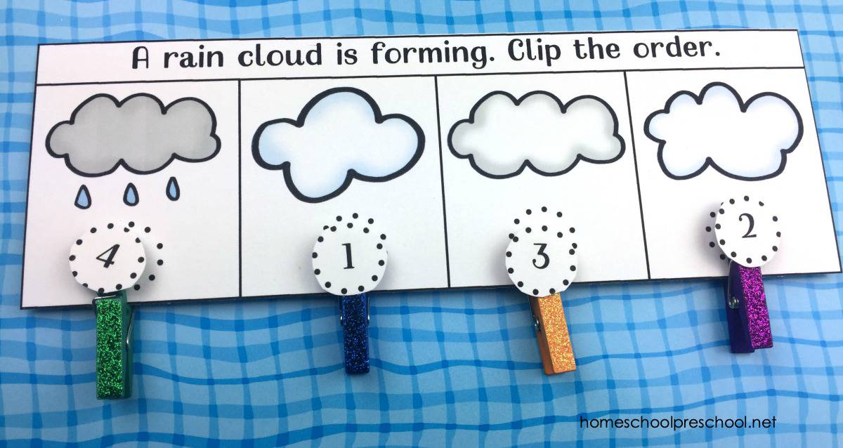 Kids will love ordering the events in this spring sequencing cards printable. This is a great way to introduce preschoolers to sequencing!