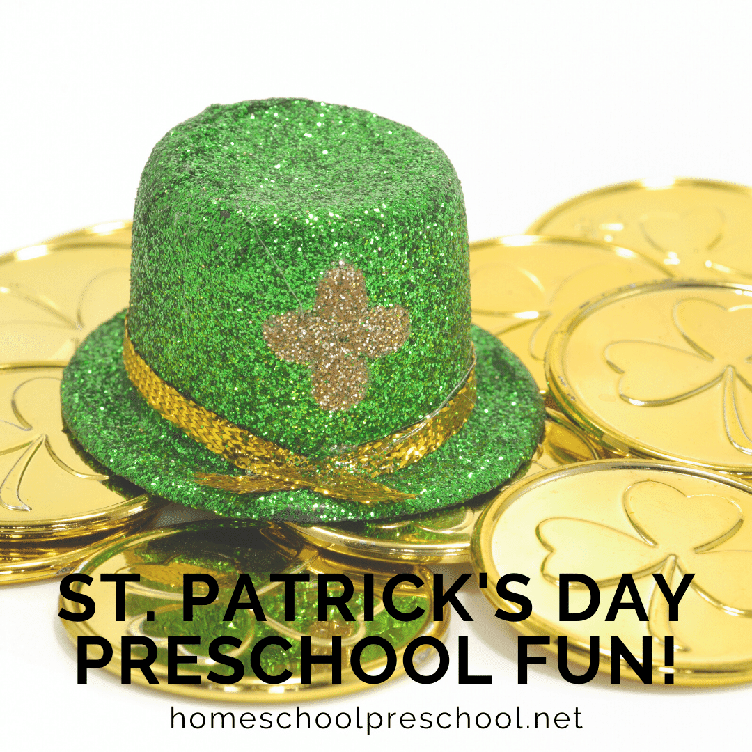 These St Patrick's Day activities for preschoolers will get your little ones in the spirit of leprechauns, lucky charms, and pots of gold at the end of the rainbow!